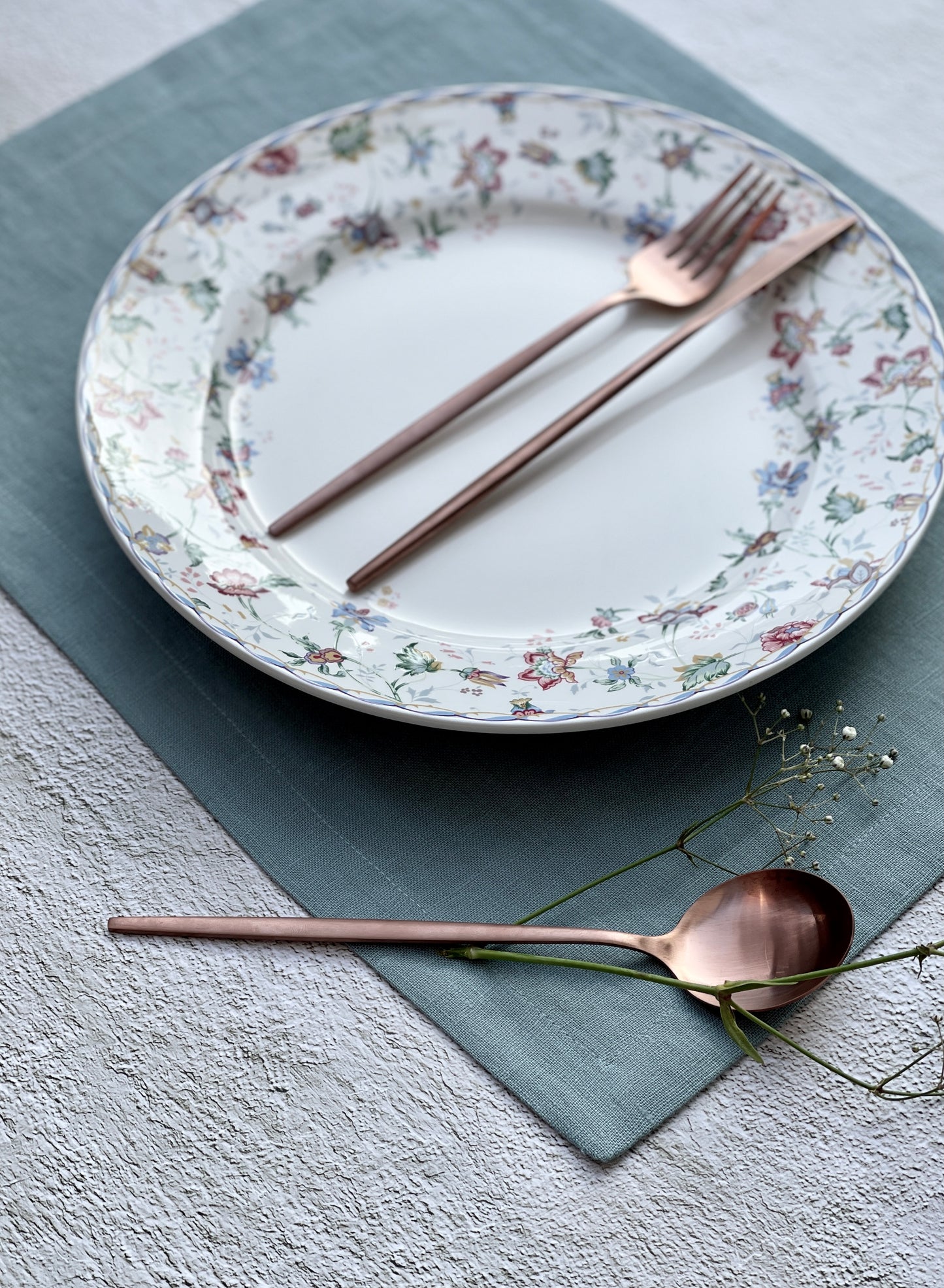 Soft Linen Placemats Set of 2