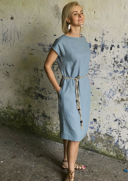 Soft linen dress Minimalist